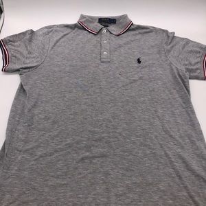 Polo Ralph Lauren Custom Fit Men Large Polo Shirt